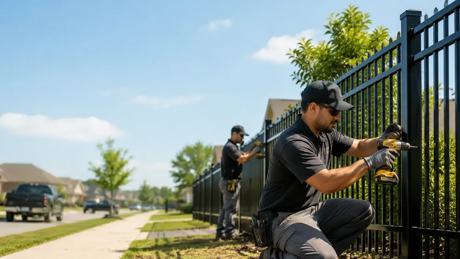 Metal Fence Installation in Range, AL